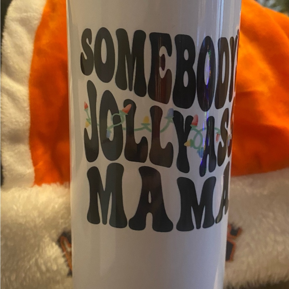 Festive White Holiday Mug